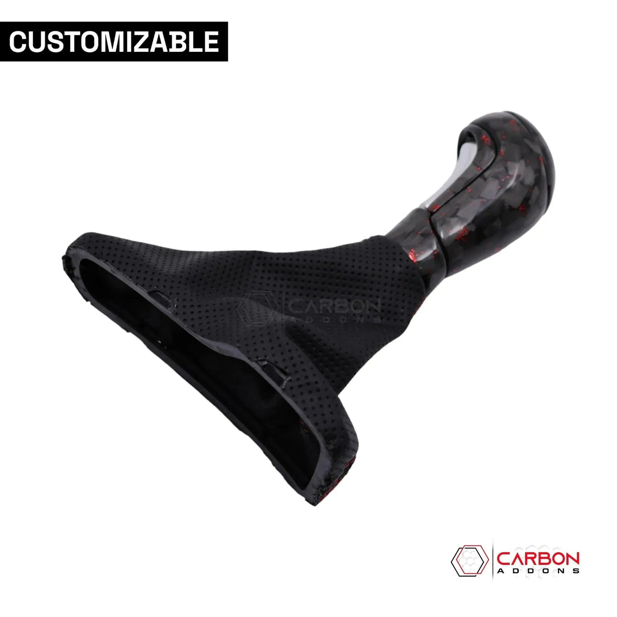 Customizable Carbon Fiber Automatic Shift Knob for 2016-2024 Chevy Camaro