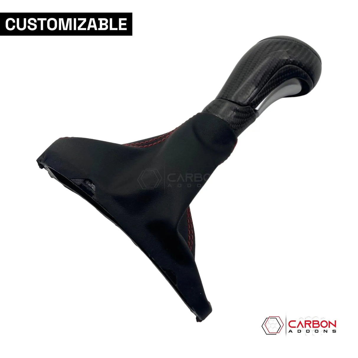 Customizable Carbon Fiber Automatic Shift Knob for 2016-2024 Chevy Camaro