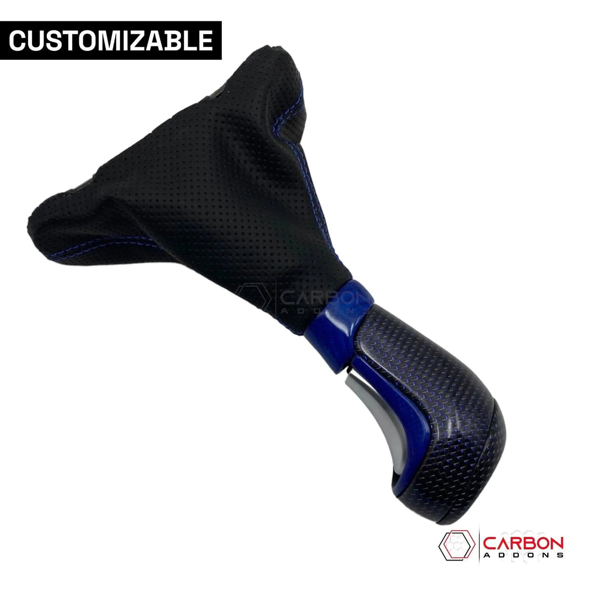 Customizable Carbon Fiber Automatic Shift Knob for 2016-2024 Chevy Camaro