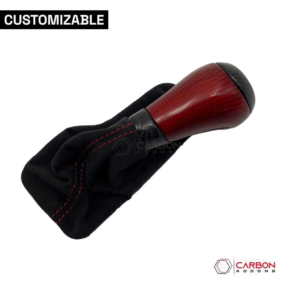 Customizable Carbon Fiber Automatic Shift Knob for 2016-2024 Chevy Camaro