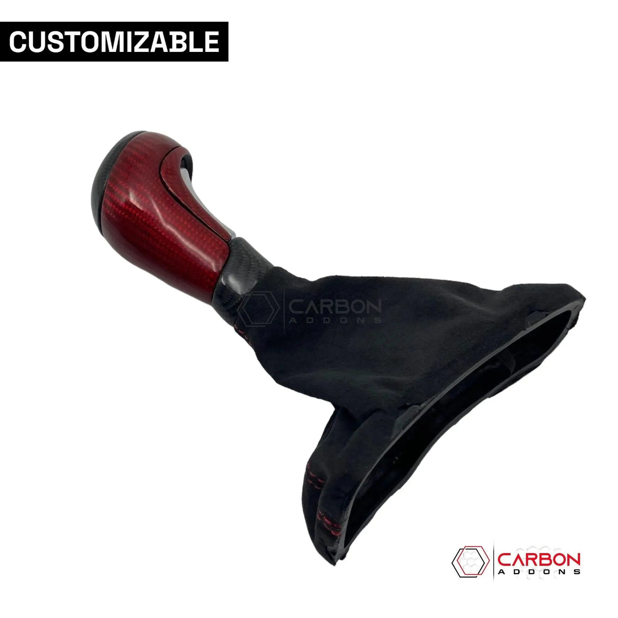 Customizable Carbon Fiber Automatic Shift Knob for 2016-2024 Chevy Camaro