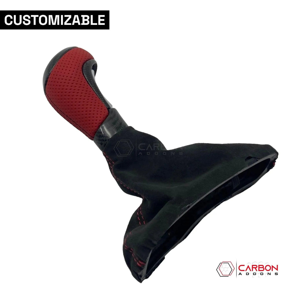 Customizable Carbon Fiber Automatic Shift Knob for 2016-2024 Chevy Camaro