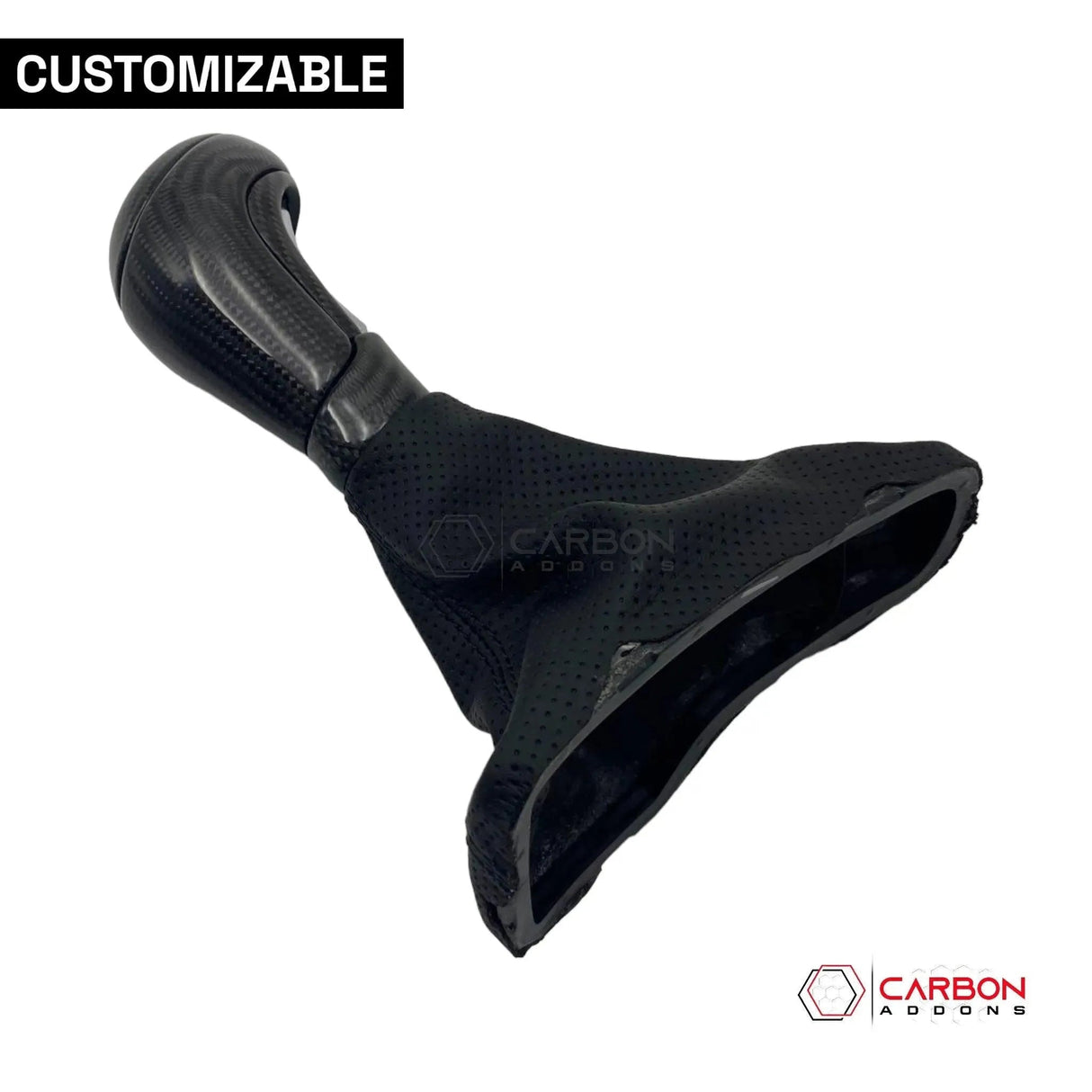 Customizable Carbon Fiber Automatic Shift Knob for 2016-2024 Chevy Camaro