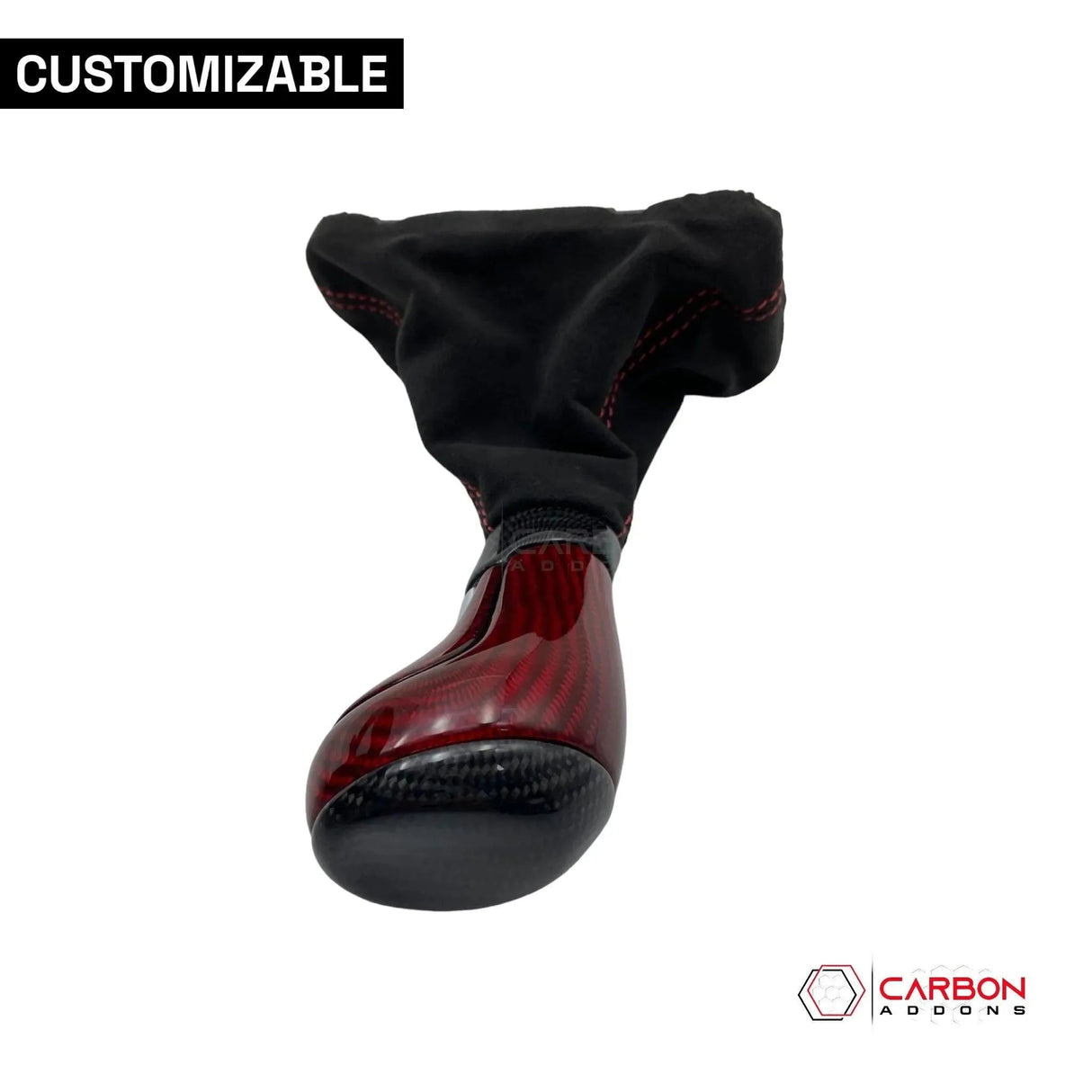 Customizable Carbon Fiber Automatic Shift Knob for 2016-2024 Chevy Camaro