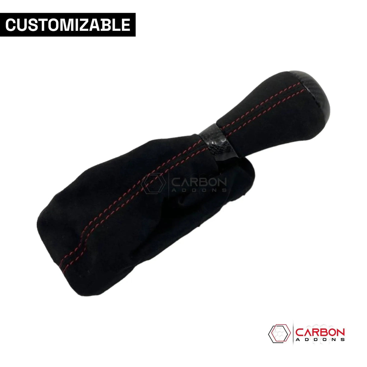 Customizable Carbon Fiber Automatic Shift Knob for 2016-2024 Chevy Camaro