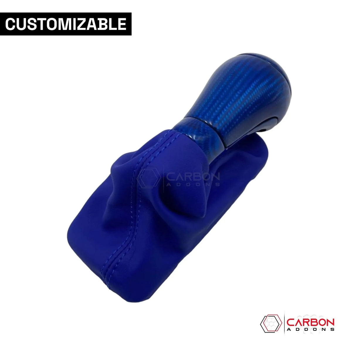 Customizable Carbon Fiber Automatic Shift Knob for 2016-2024 Chevy Camaro