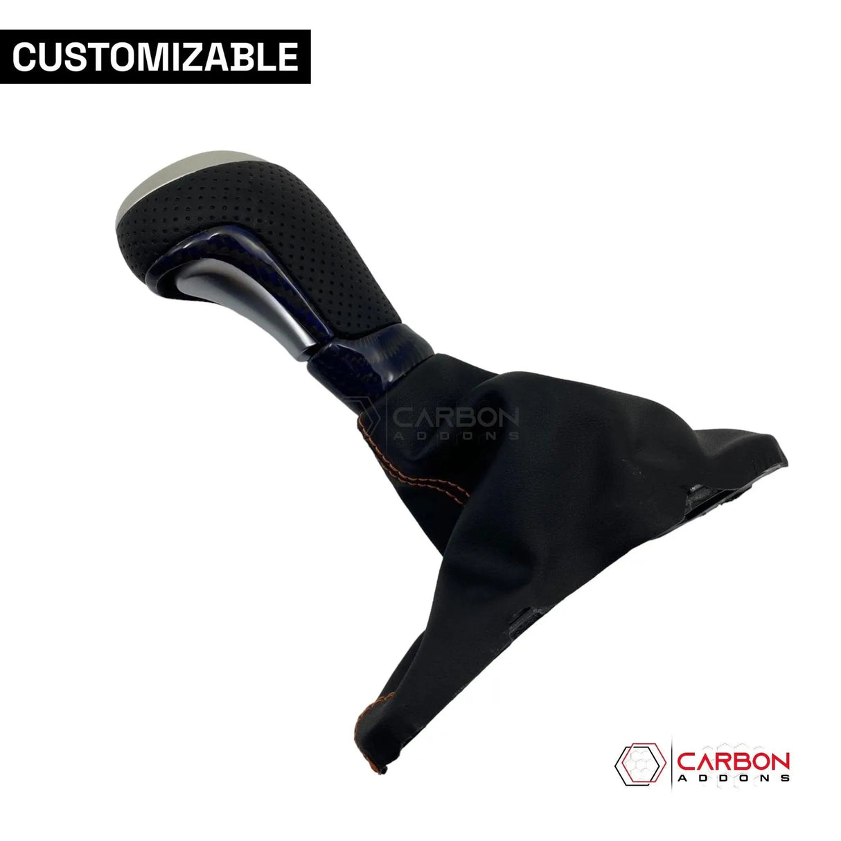 Customizable Carbon Fiber Automatic Shift Knob for 2016-2024 Chevy Camaro