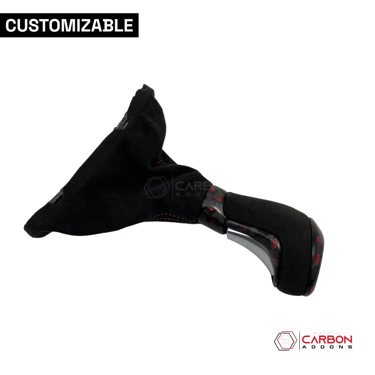 Customizable Carbon Fiber Automatic Shift Knob for 2016-2024 Chevy Camaro