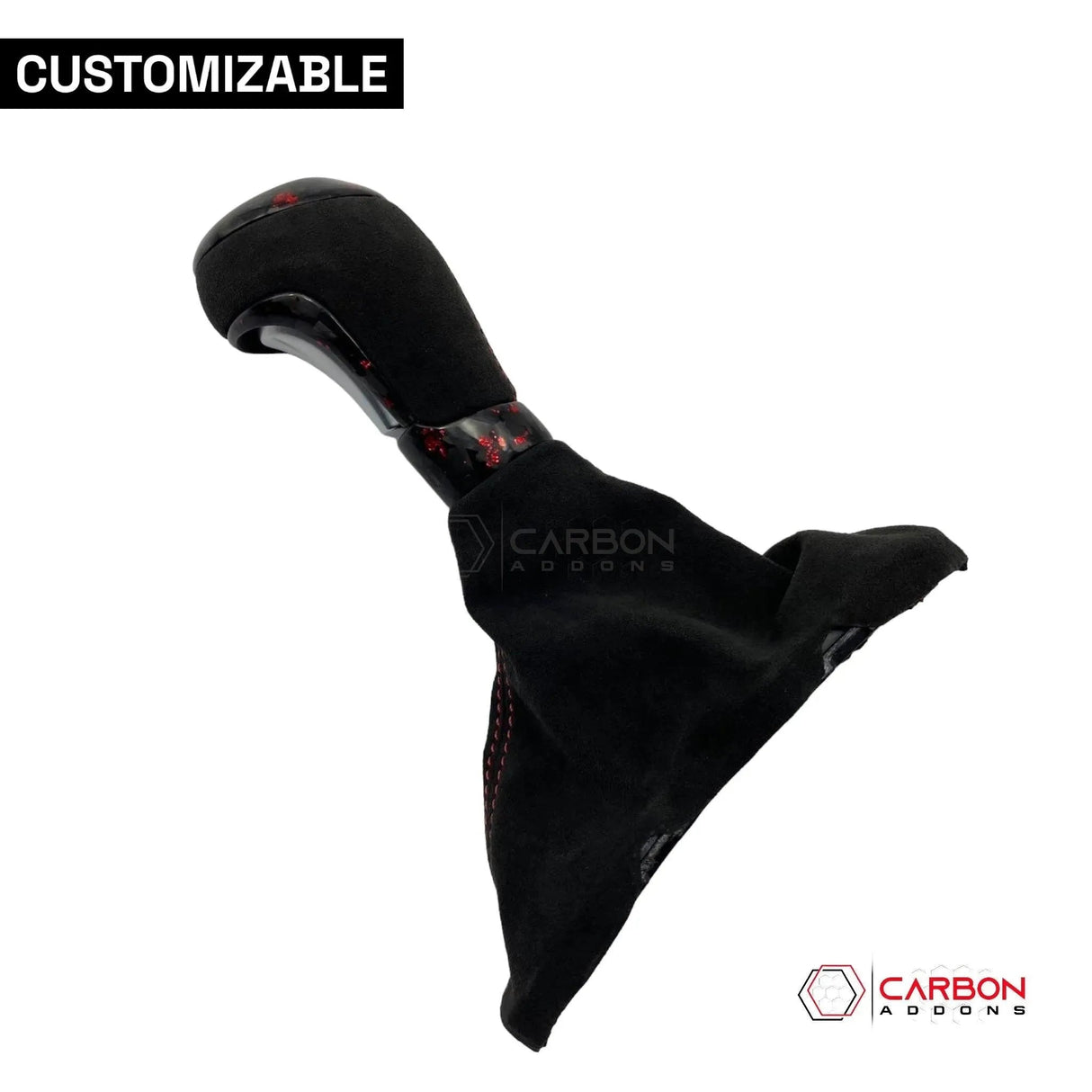 Customizable Carbon Fiber Automatic Shift Knob for 2016-2024 Chevy Camaro