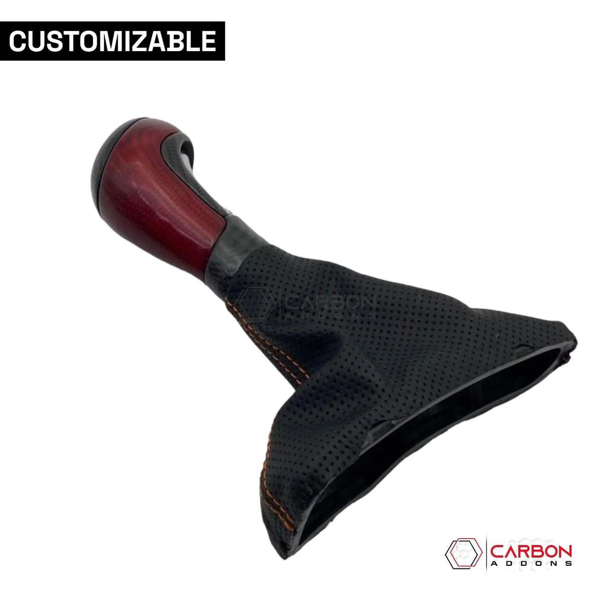 Customizable Carbon Fiber Automatic Shift Knob for 2016-2024 Chevy Camaro
