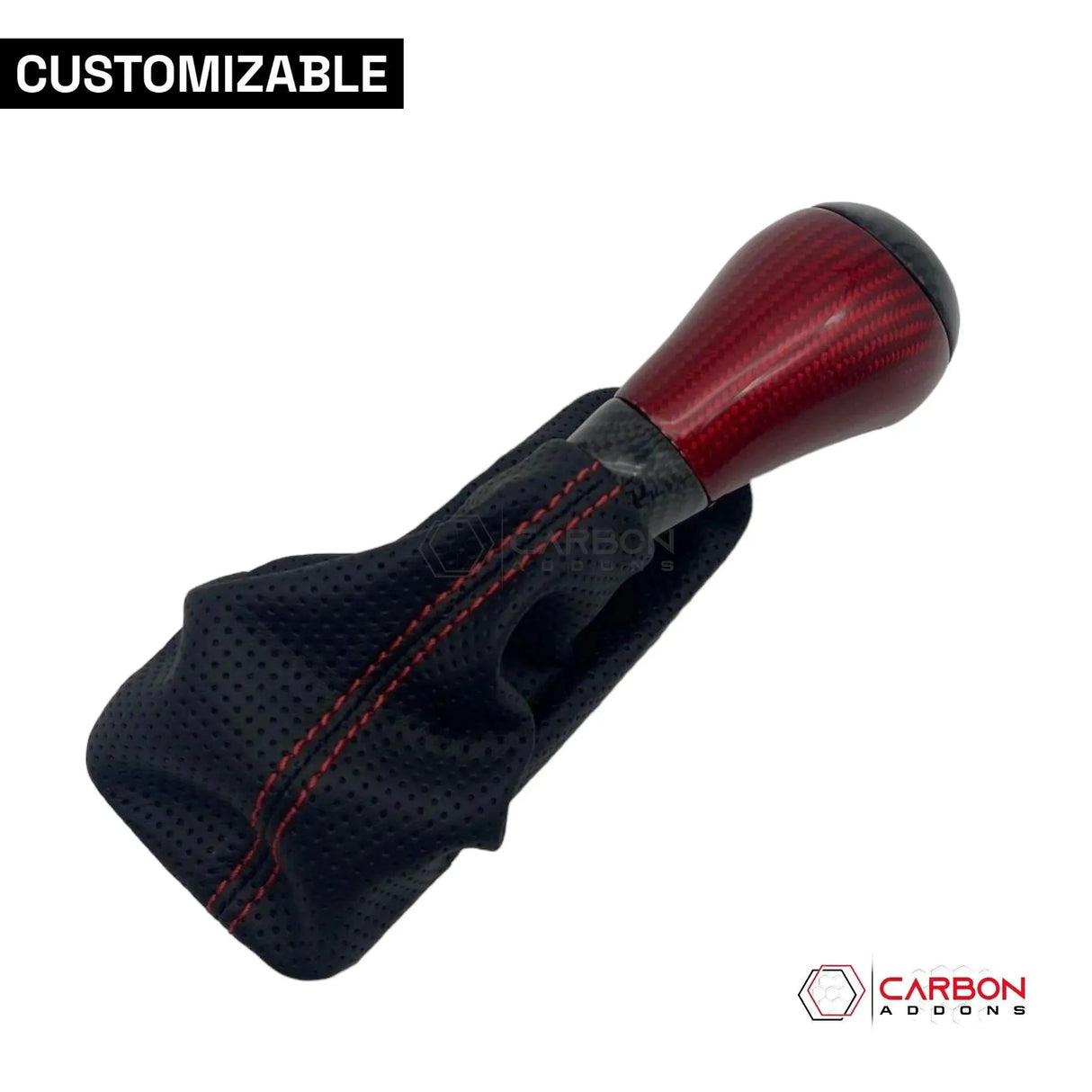 Customizable Carbon Fiber Automatic Shift Knob for 2016-2024 Chevy Camaro