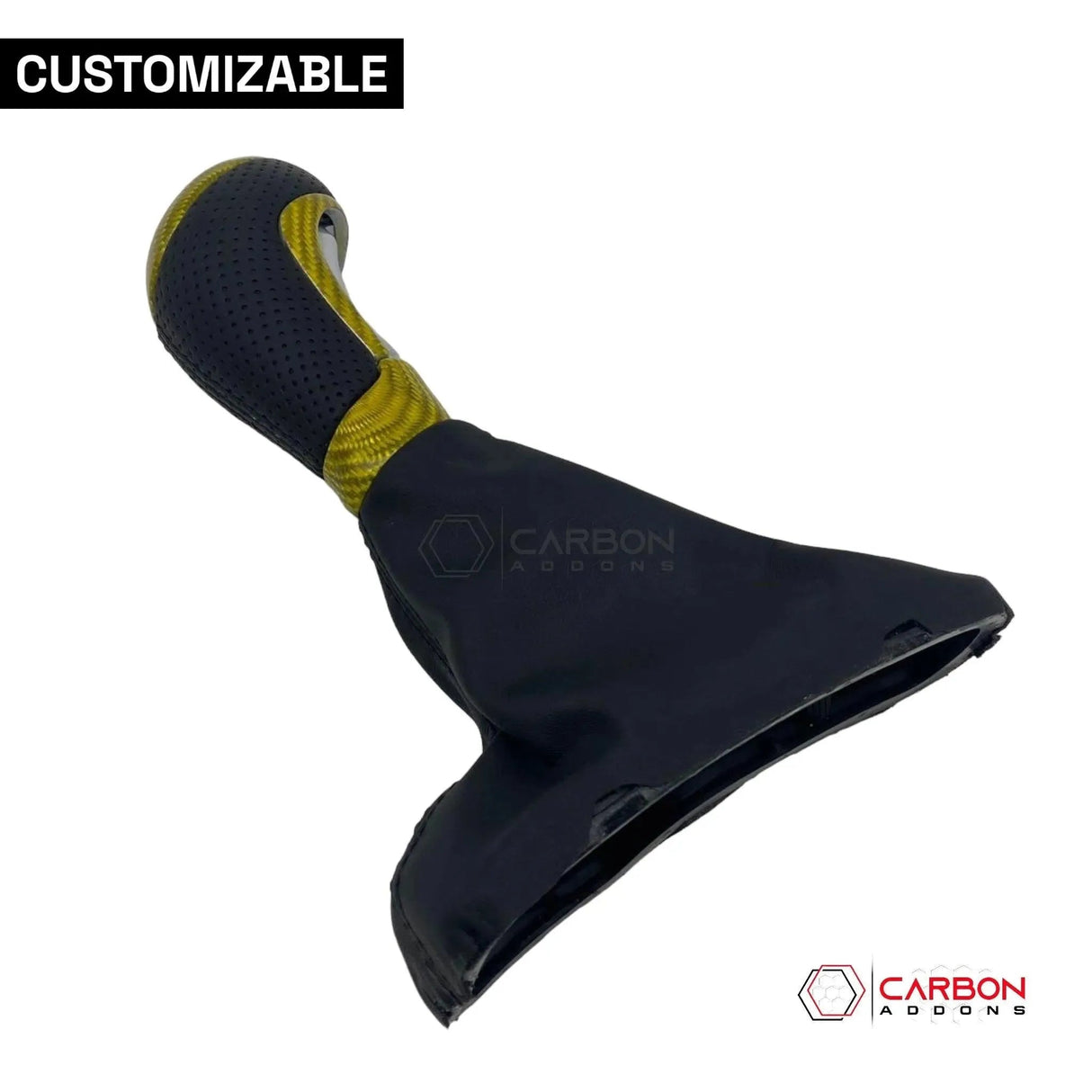 Customizable Carbon Fiber Automatic Shift Knob for 2016-2024 Chevy Camaro