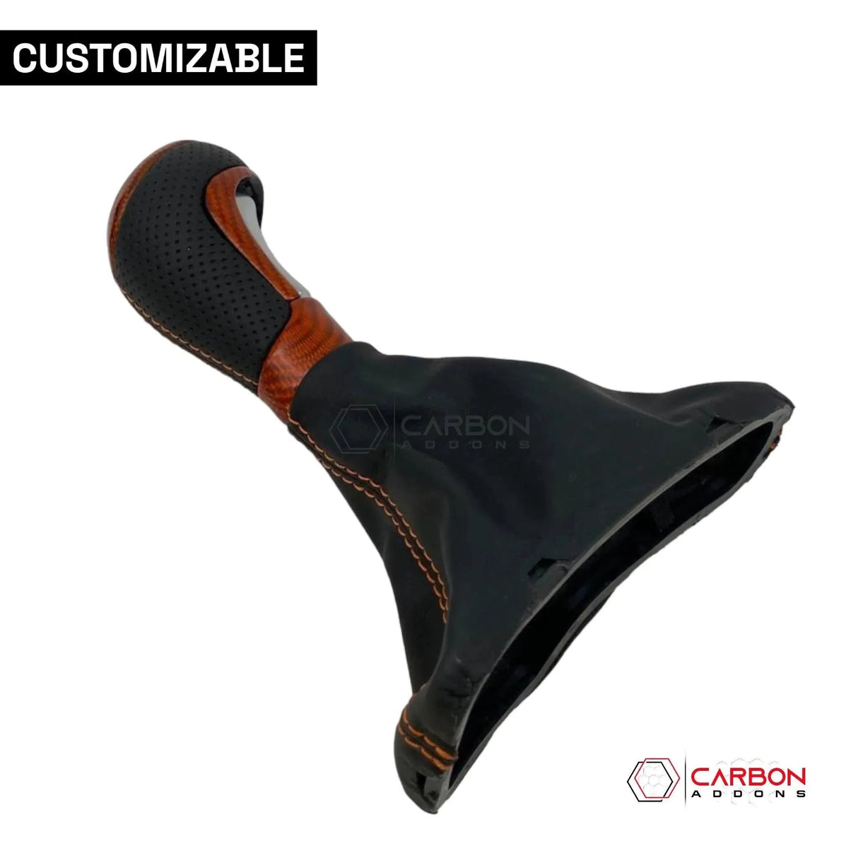 Customizable Carbon Fiber Automatic Shift Knob for 2016-2024 Chevy Camaro