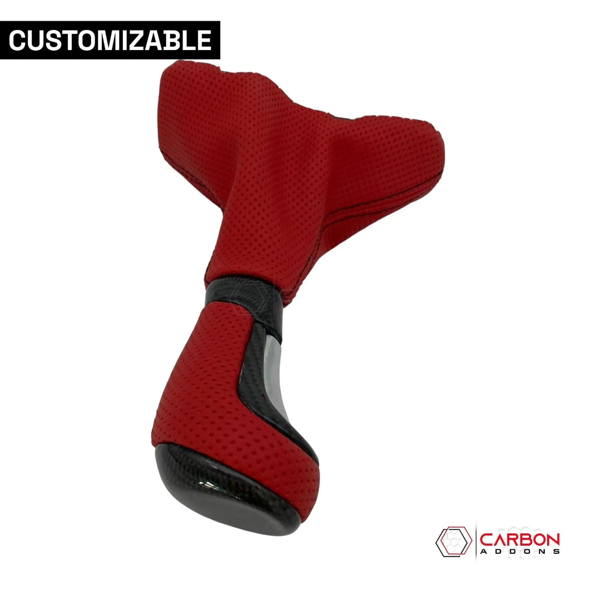 Customizable Carbon Fiber Automatic Shift Knob for 2016-2024 Chevy Camaro