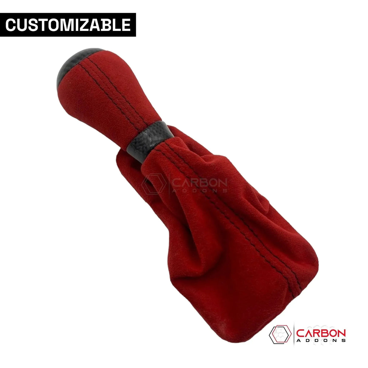 Customizable Carbon Fiber Automatic Shift Knob for 2016-2024 Chevy Camaro