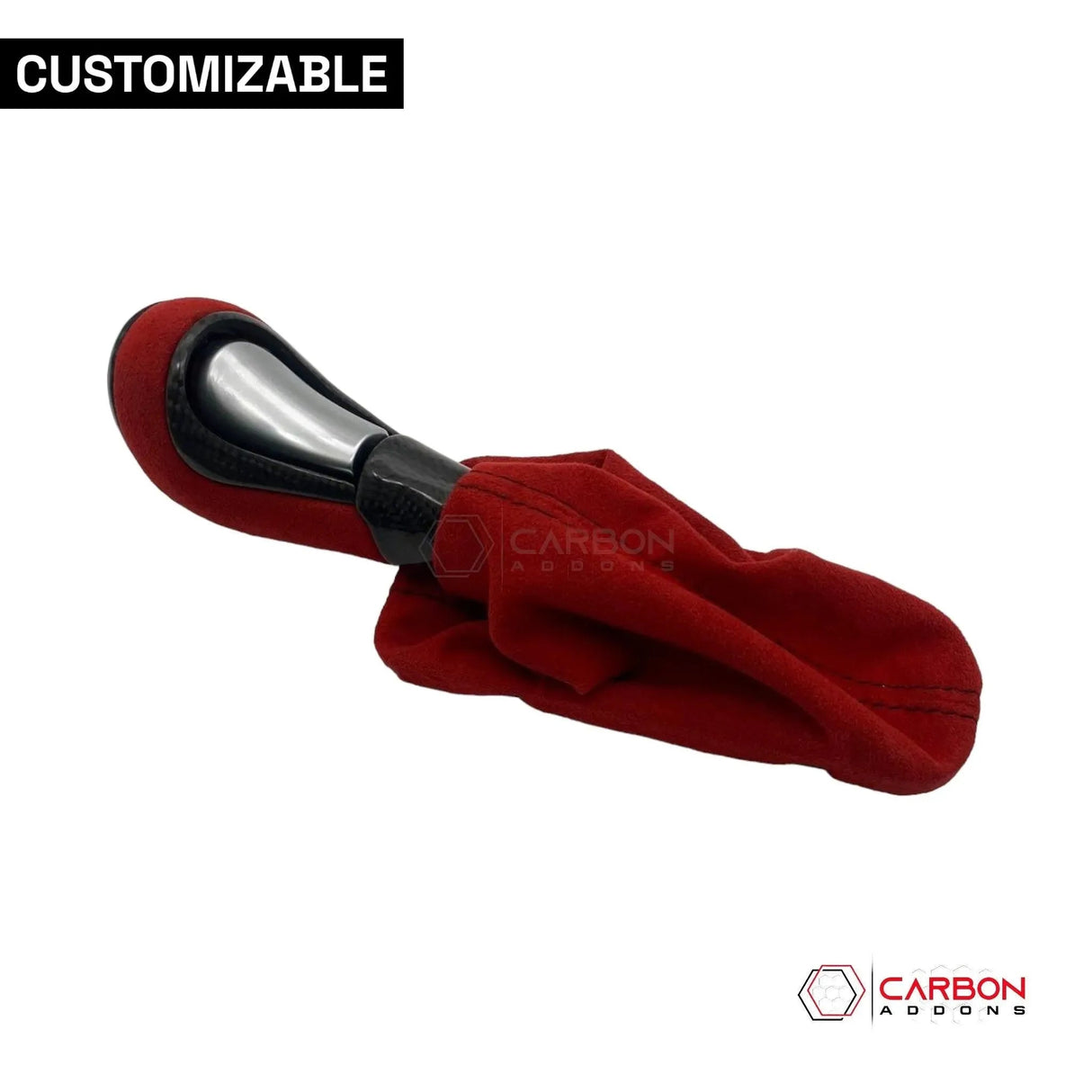 Customizable Carbon Fiber Automatic Shift Knob for 2016-2024 Chevy Camaro