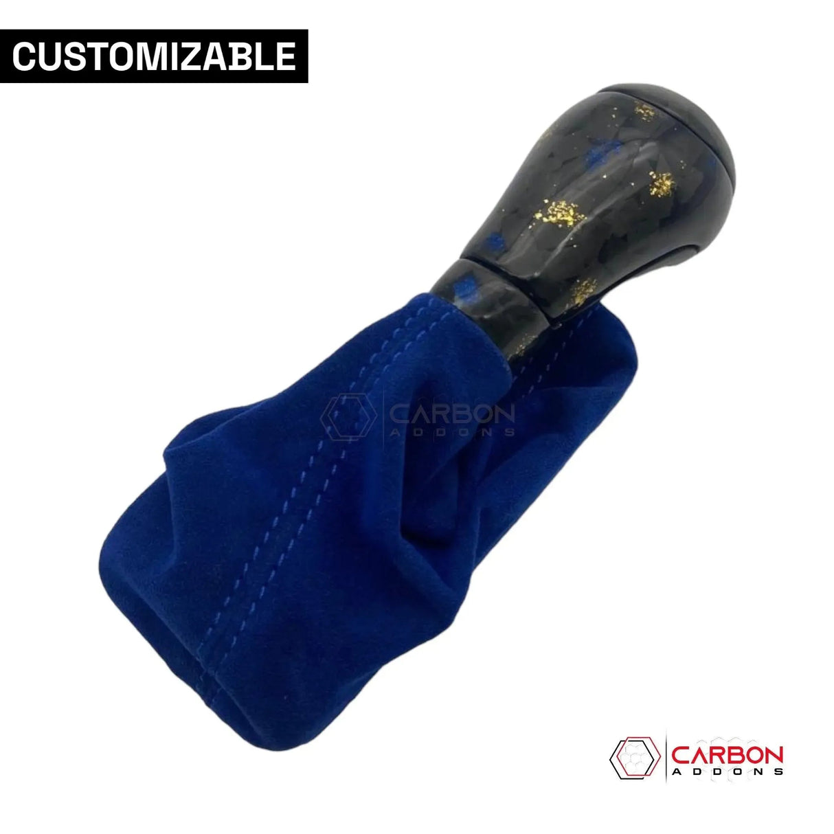 Customizable Carbon Fiber Automatic Shift Knob for 2016-2024 Chevy Camaro