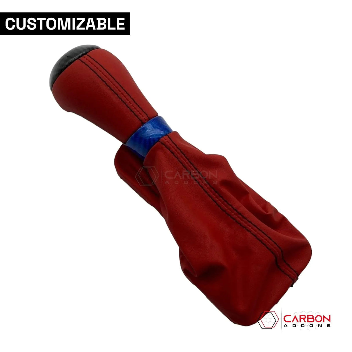 Customizable Carbon Fiber Automatic Shift Knob for 2016-2024 Chevy Camaro