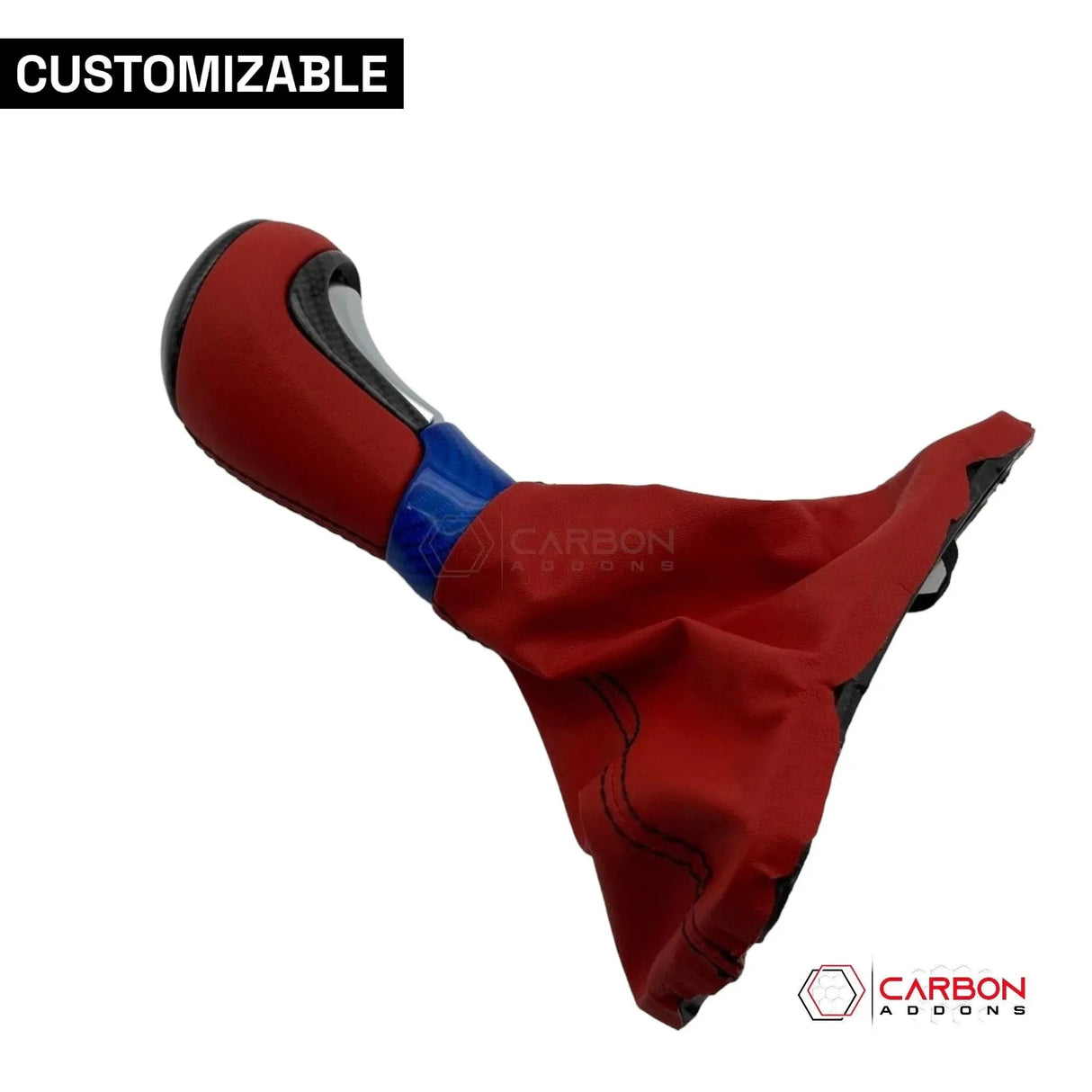 Customizable Carbon Fiber Automatic Shift Knob for 2016-2024 Chevy Camaro