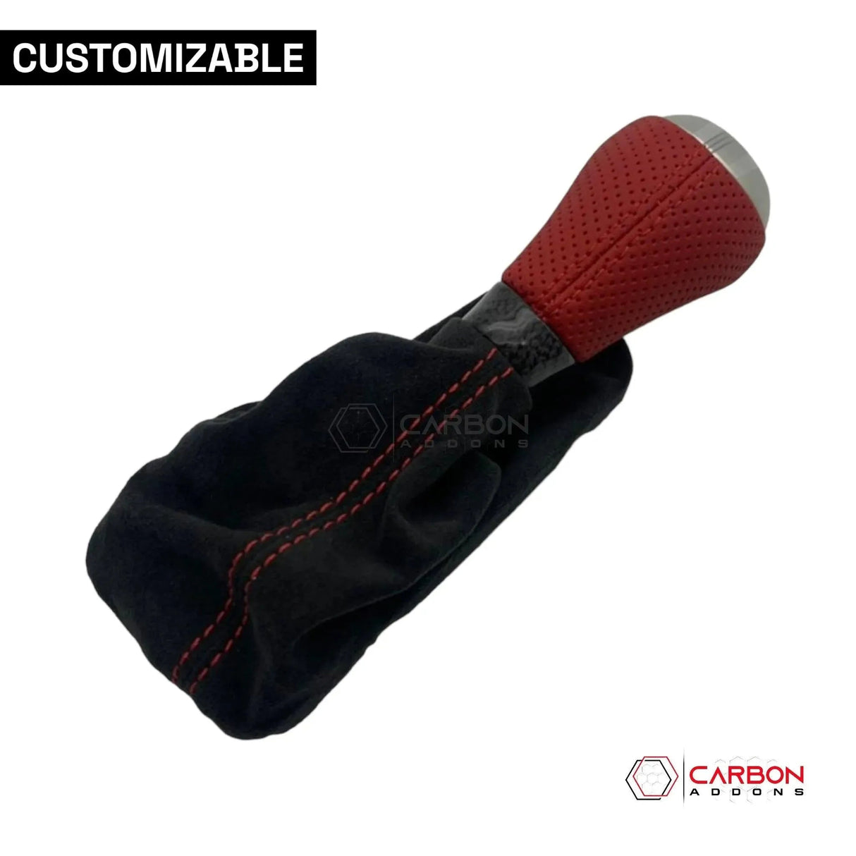 Customizable Carbon Fiber Automatic Shift Knob for 2016-2024 Chevy Camaro