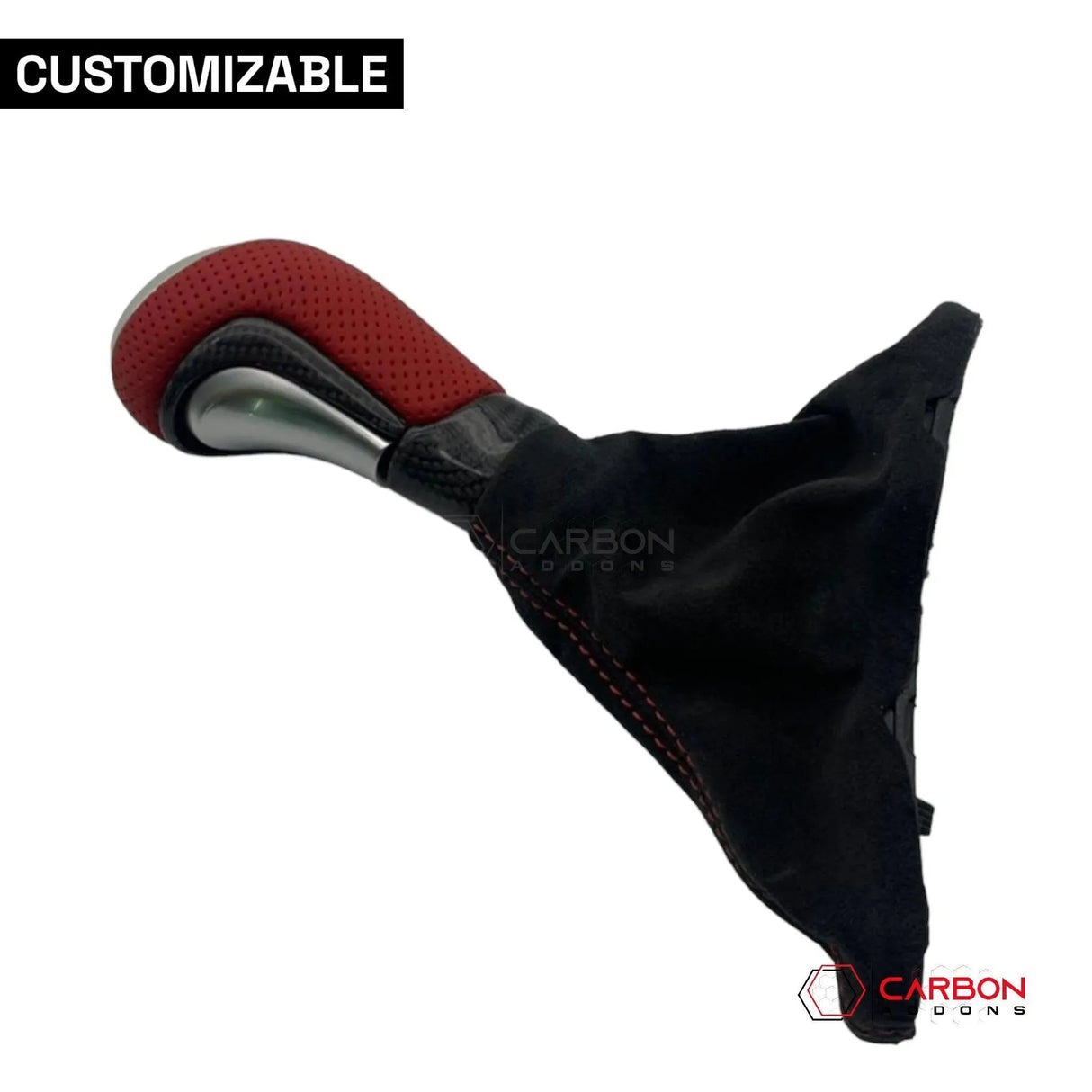 Customizable Carbon Fiber Automatic Shift Knob for 2016-2024 Chevy Camaro