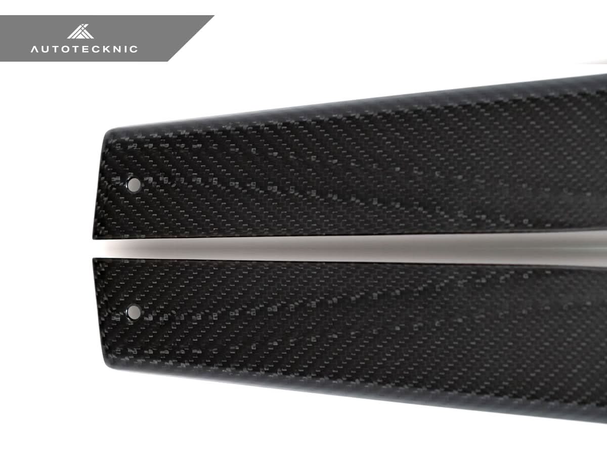 AutoTecknic Dry Carbon Fiber Side Sill Set - BMW G01 X3 | G02 X4