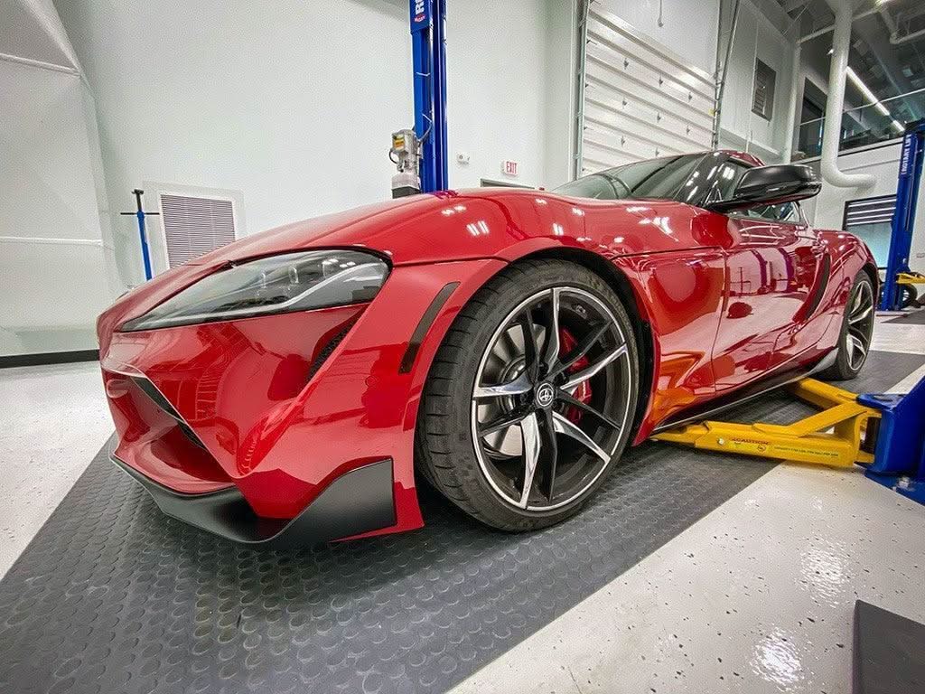 Dark Smoke Sidemarker Overlays - 2020+ Supra