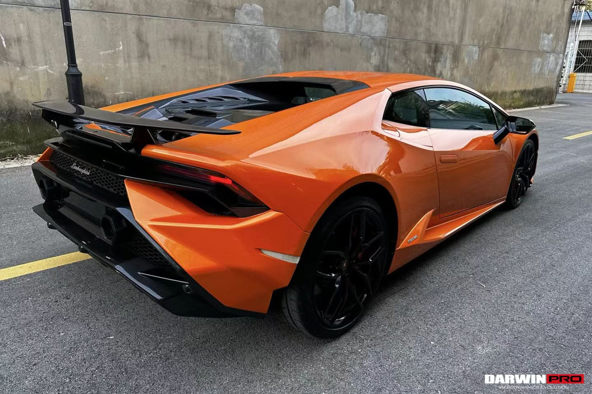 2015-2019 Lamborghini Huracan LP610 & LP580 Convert Tecnica Style Rear Bumper (NEED TO CHANGE EXEHAUST SYSTEM)