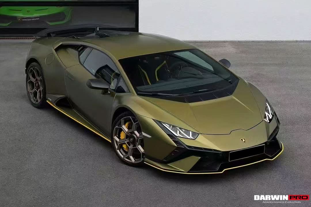 2015-2025 Lamborghini Huracan LP610 & LP580 & EVO Convert Tecnica Style Side Skirts