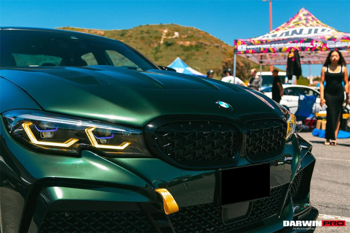 2019-2024 BMW 3 Series G20 | G28 Carbon Fiber Hood - DarwinPRO (BKSS)