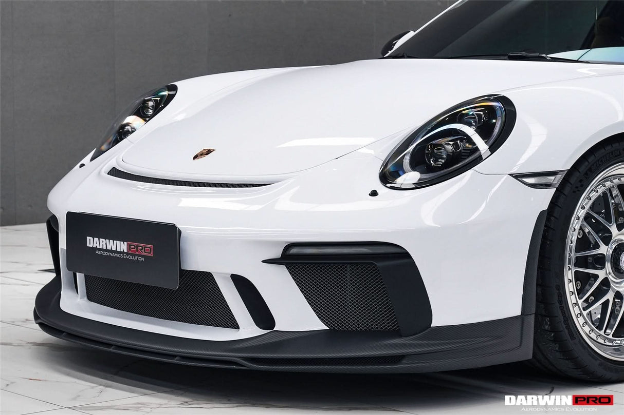 DarwinPRO 2017-2019 Porsche 911 991.2 GT3 Only BKSS Style Carbon Fiber Front lip