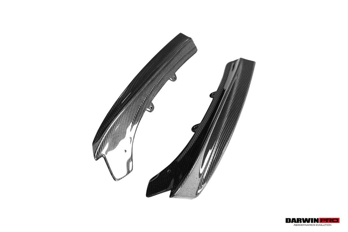 2013-2019 BMW 3 Series F30 F35 M-Tech GV Carbon Fiber Rear Lip with Diffuser & Caps