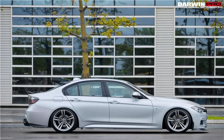 2013-2019 BMW 3 Series F30 F35 M-Tech GV Style Carbon Fiber Roof Spoiler