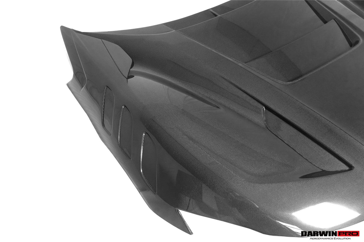 2023-UP Ferrari Purosangue F175 Partial Carbon Fiber Front Bumper And Hood DarwinPRO iMP Design