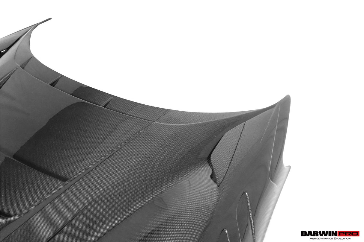 2023-UP Ferrari Purosangue F175 Partial Carbon Fiber Front Bumper And Hood DarwinPRO iMP Design