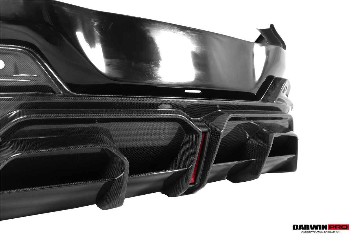 2023-UP Ferrari Purosangue F175 Partial Carbon Fiber Rear Bumper DarwinPRO iMP Design