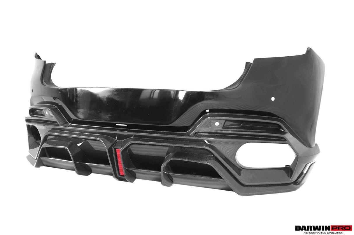 2023-UP Ferrari Purosangue F175 Partial Carbon Fiber Rear Bumper DarwinPRO iMP Design