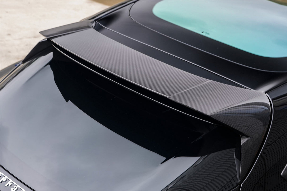 2023-UP Ferrari Purosangue F175 Carbon Fiber Roof Spoiler DarwinPRO iMP Design Ver.2