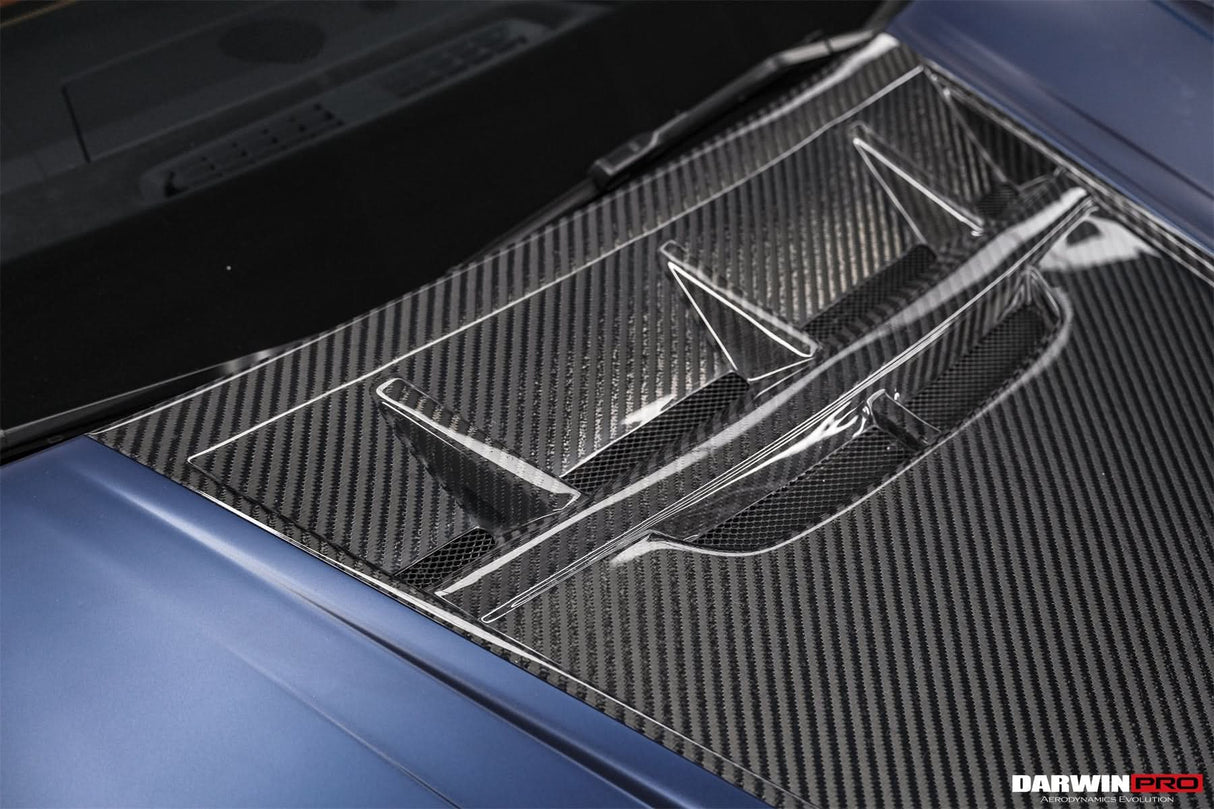 DarwinPRO 2018-2025 Lamborghini URUS BKSS Part Carbon Fiber Hood And Front Bumper | Fits URUS, S, Performante
