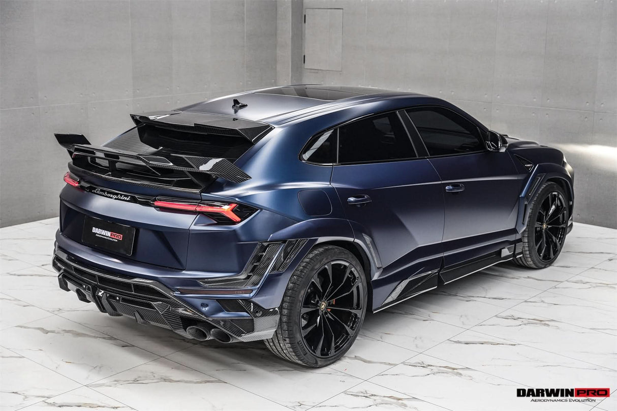 DarwinPRO 2018-2025 Lamborghini URUS BKSS Part Carbon Fiber Side Skirts | Fits URUS, S, Performante