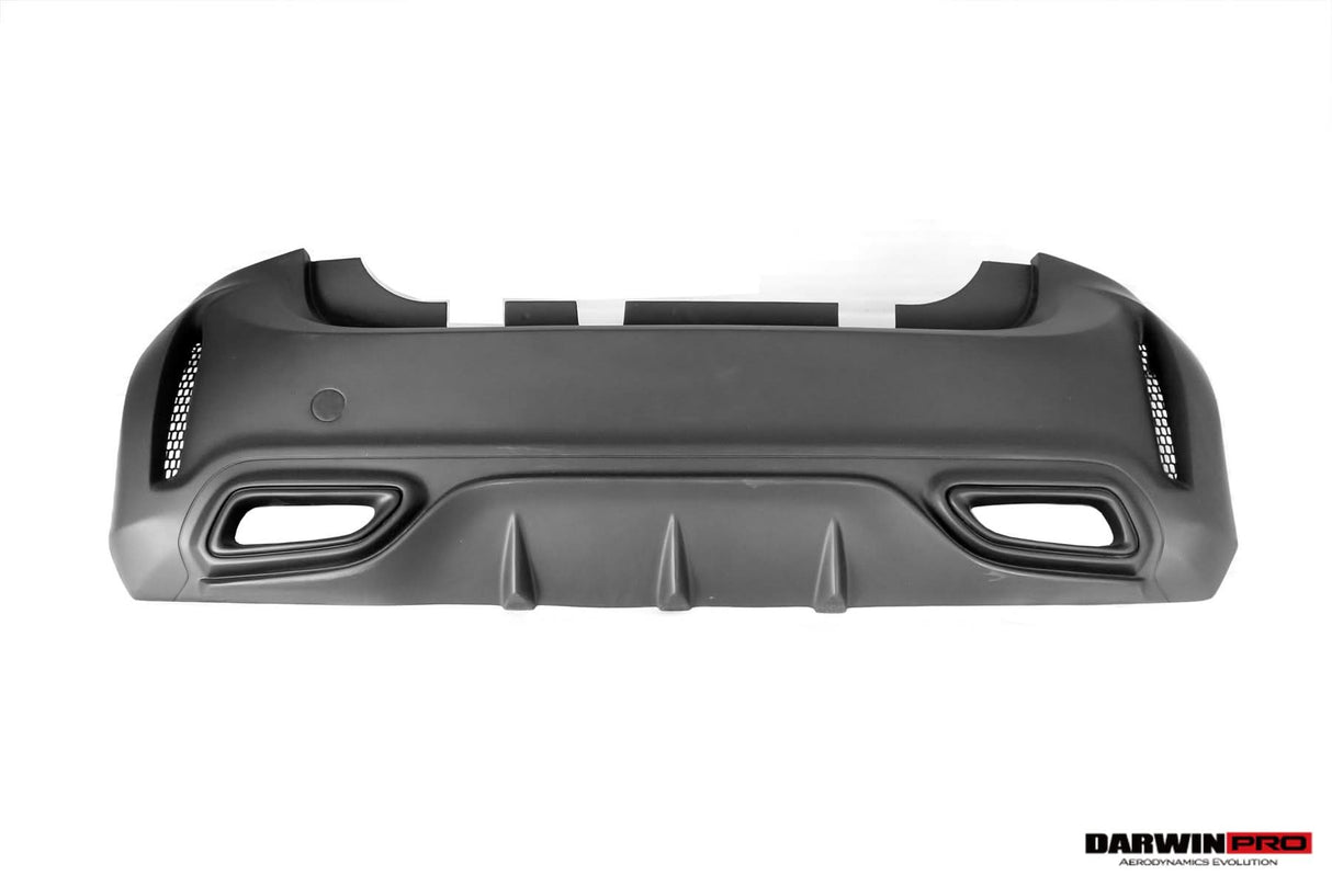 2016-2020 Smart Fortwo 453 BKSS Style Partial Carbon Fiber Rear Bumper