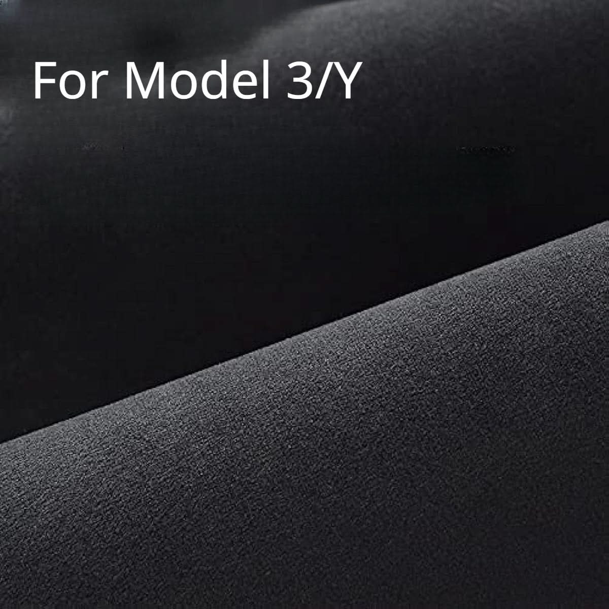 Dashboard Blackout Mat for Model 3/Y Anti-Glare Flannel Dash Cover