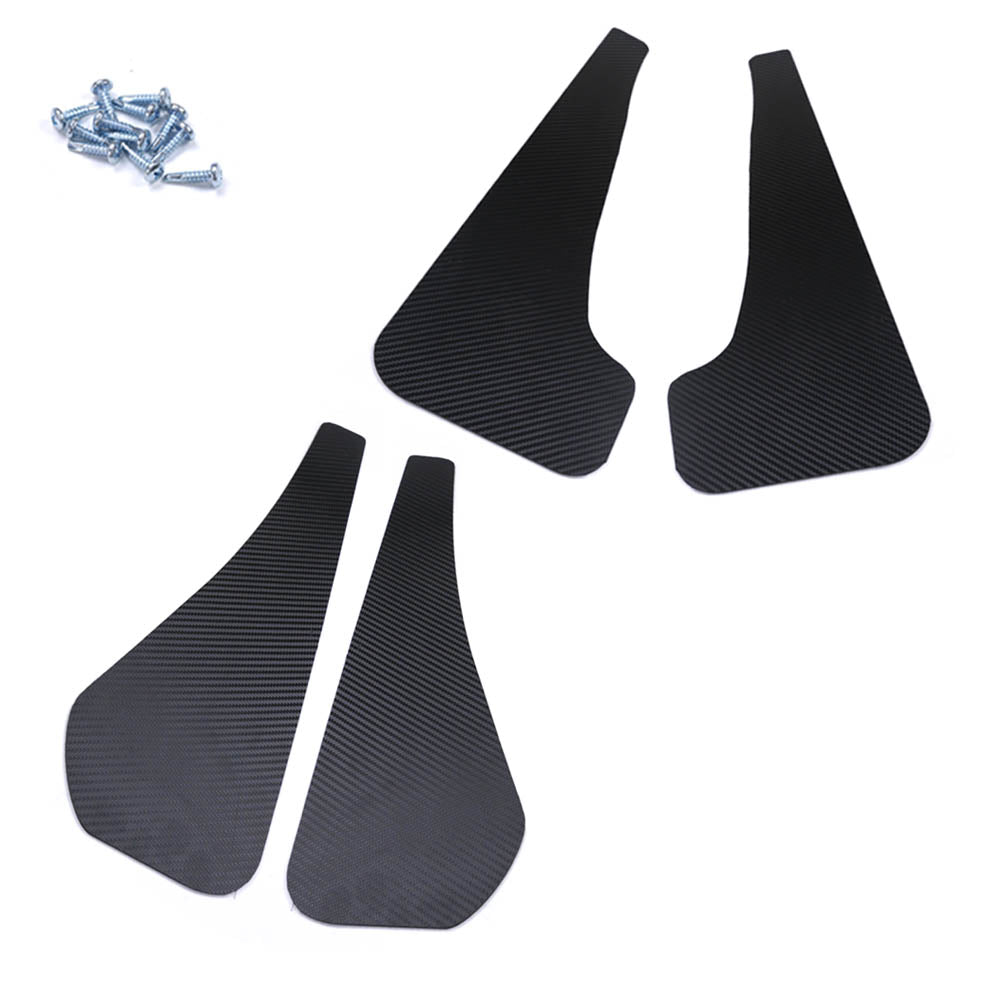2007-2019 Nissan GTR R35 Front and Rear Mud Flaps - Vicrez