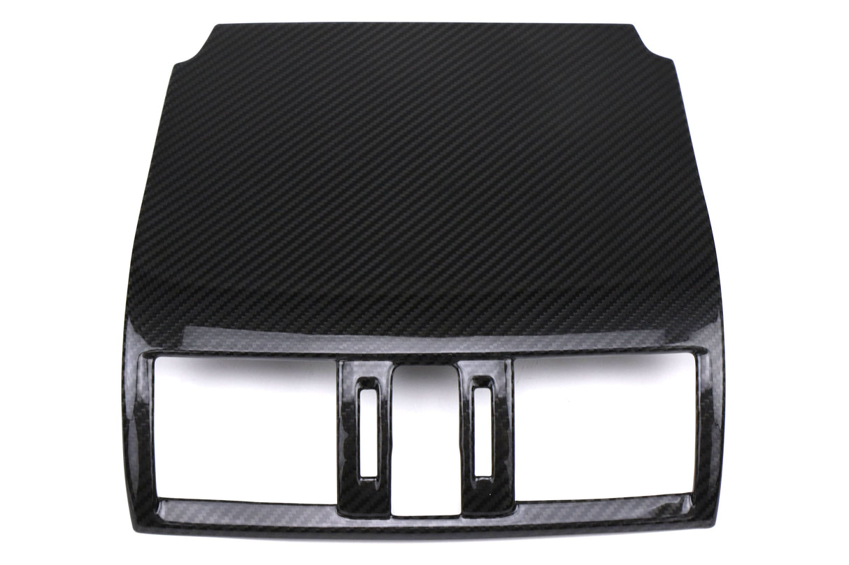 OLM LE Dry Carbon Fiber Center AC Trim Covers - 2015 Subaru WRX / STI / 2014 Forester / 2013-2014 Crosstrek