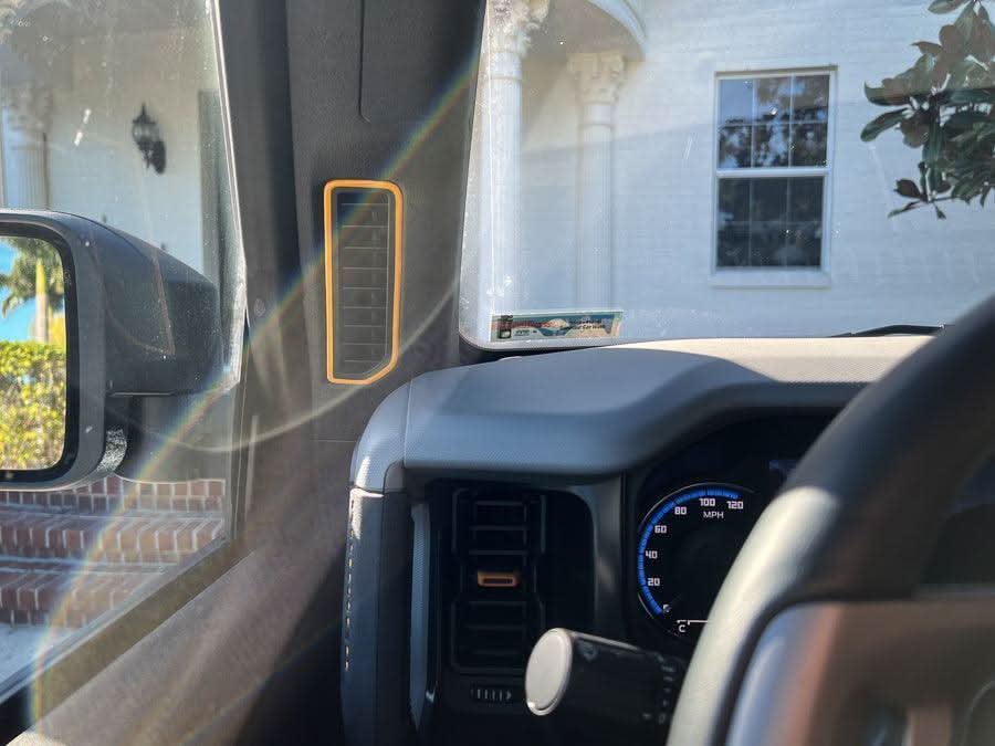 Defroster Vent Outline (Standard Series) - 2021+ Bronco