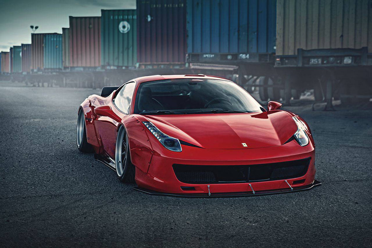 2010-2015 Ferrari Carbon Fiber Full Wide Body Kit Carbonado (DE) Fits: 458 Italia and Spider