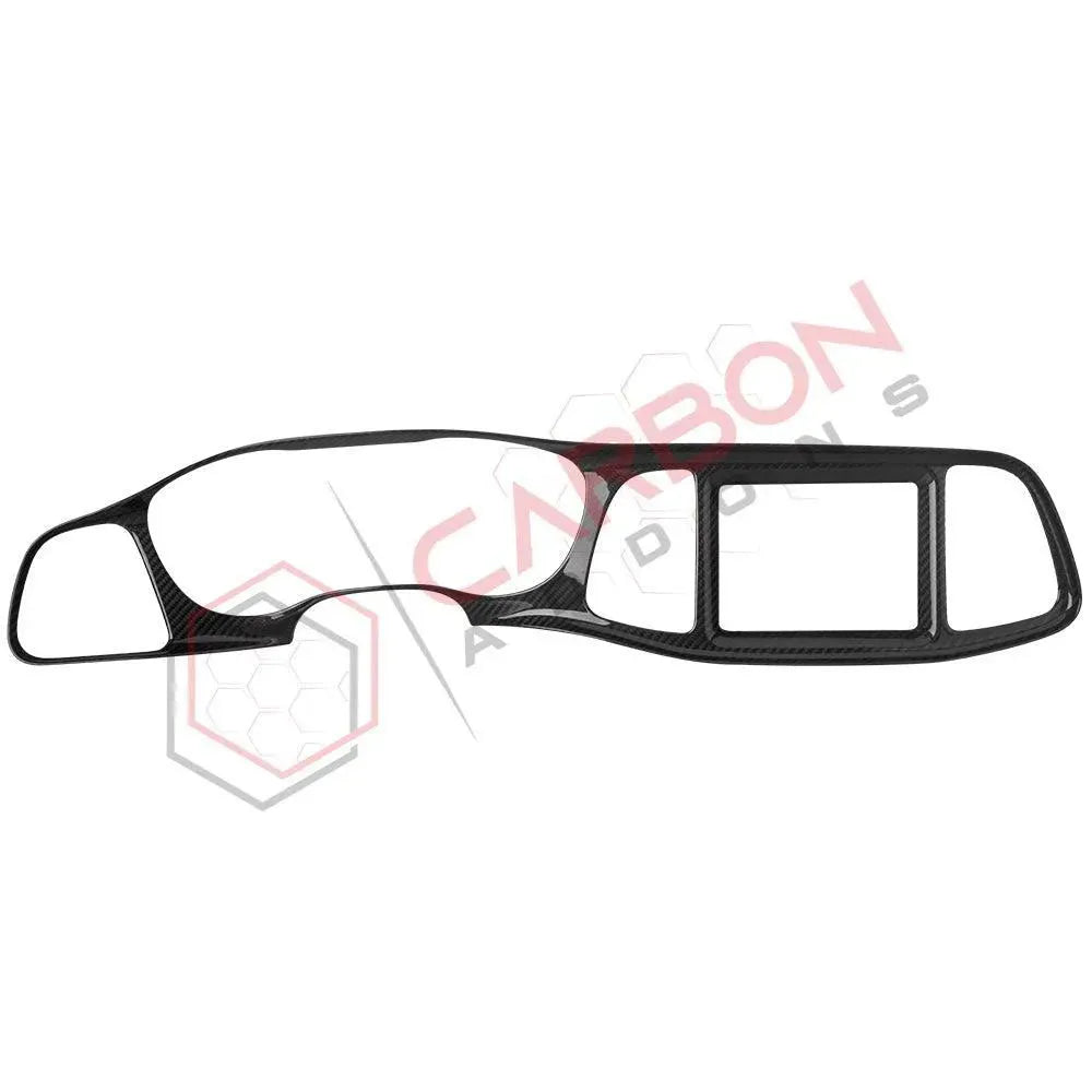 Dodge Challenger 2015-2023 Real Carbon Fiber Interior Dashboard Trim Cover