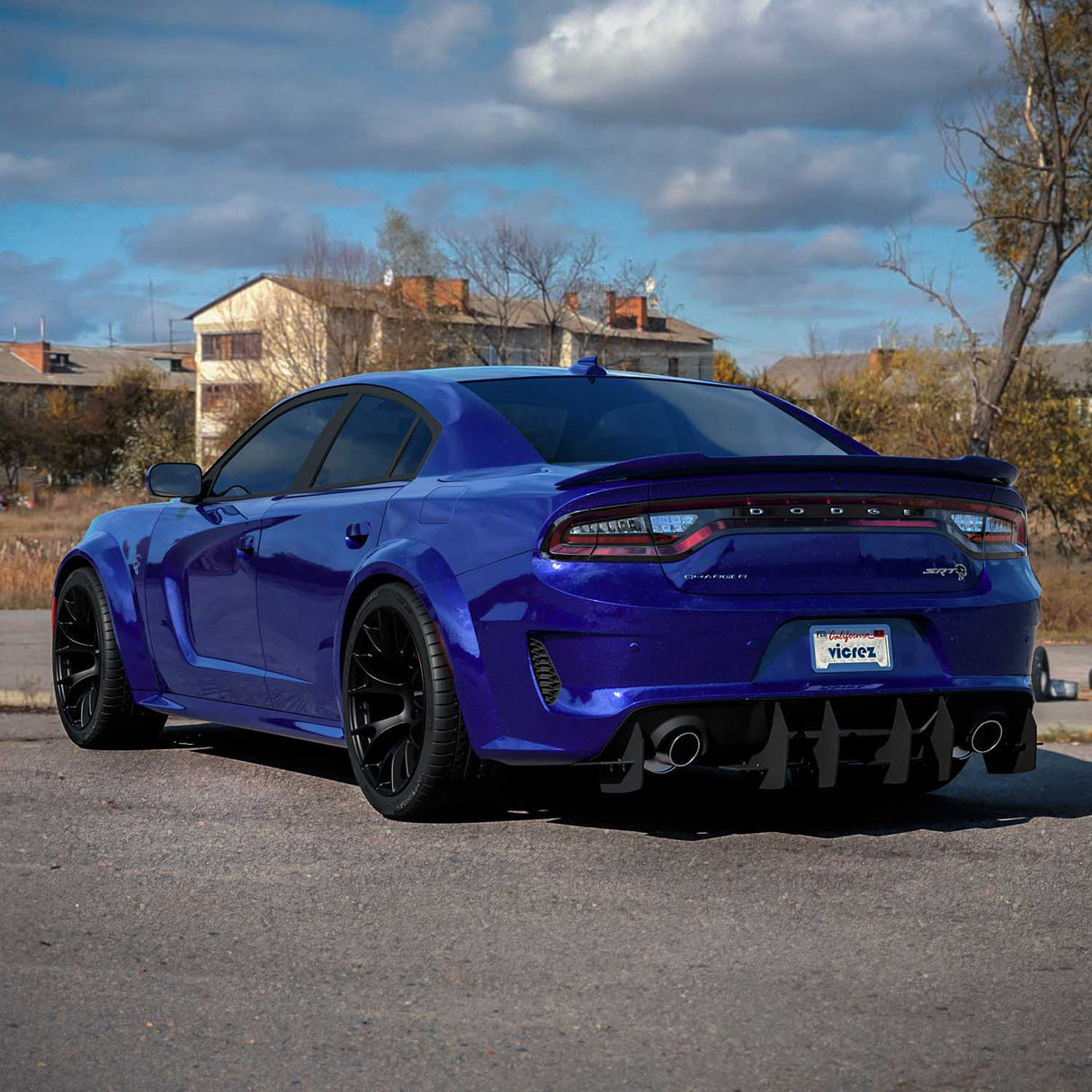 Hellcat Widebody Style Matte Black Wheel - Vicrez