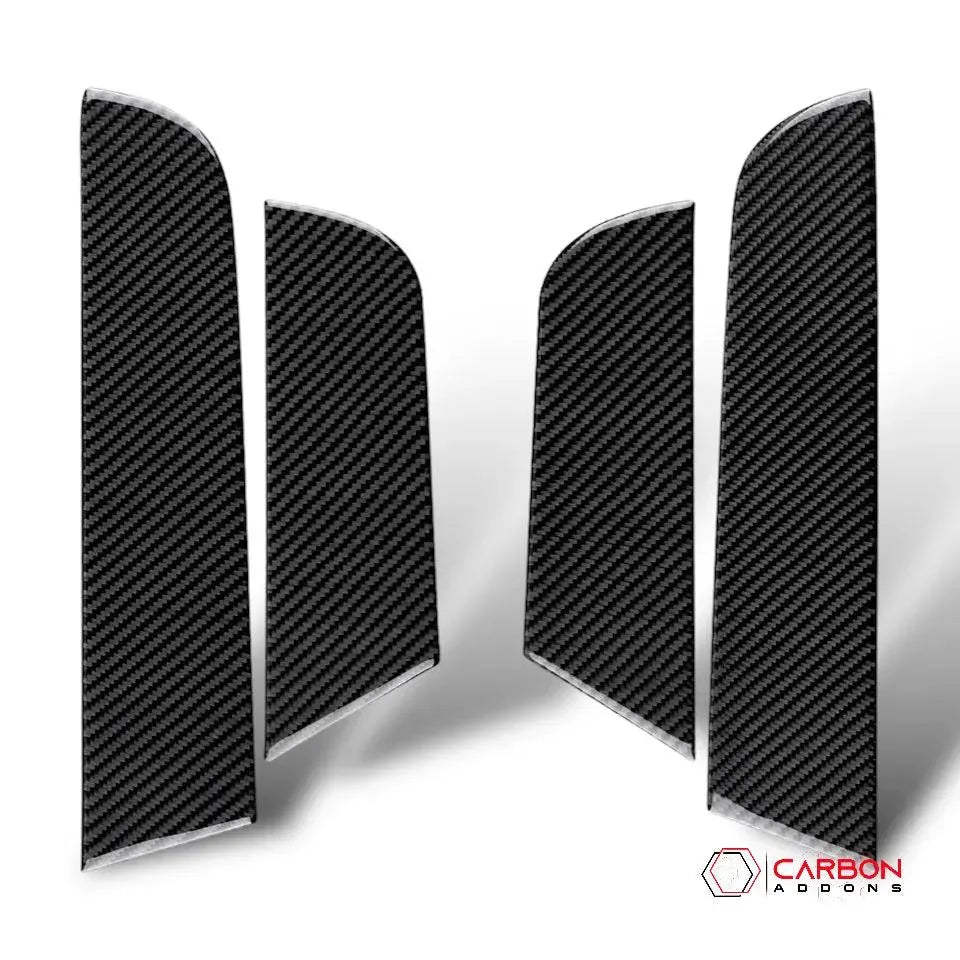 Dodge Charger 2015-2023 Carbon Fiber Door Panel Trim Overlay