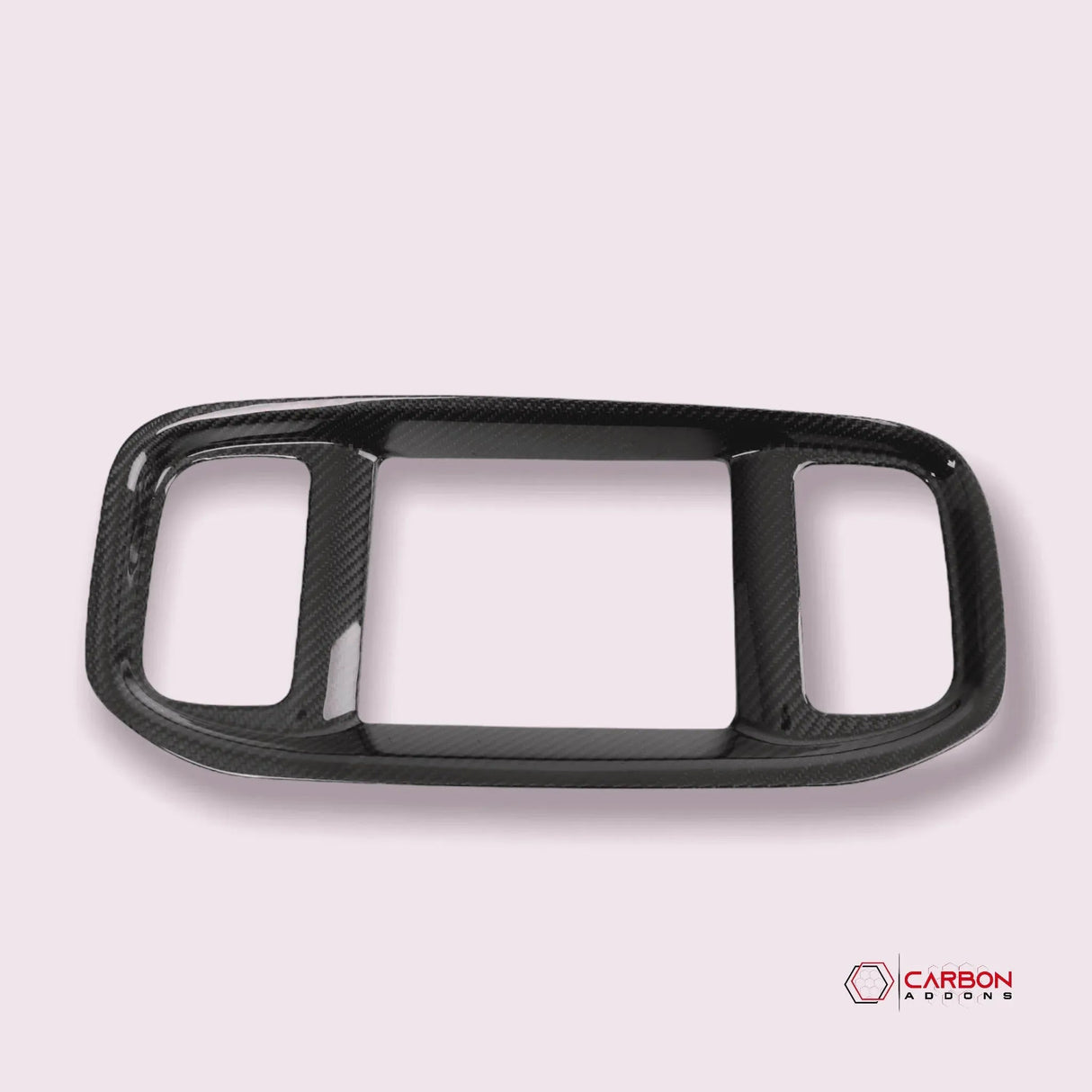 Dodge Charger 2015-2023 Real Carbon Fiber Dashboard Radio Trim Cover